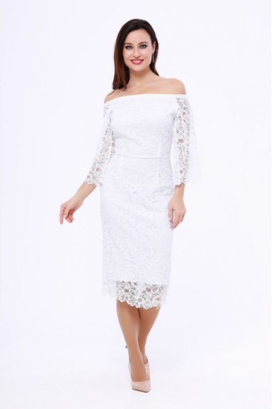 Платье Emansipe. Цвет белый