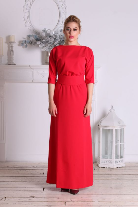 Платье Emansipe. Цвет красный