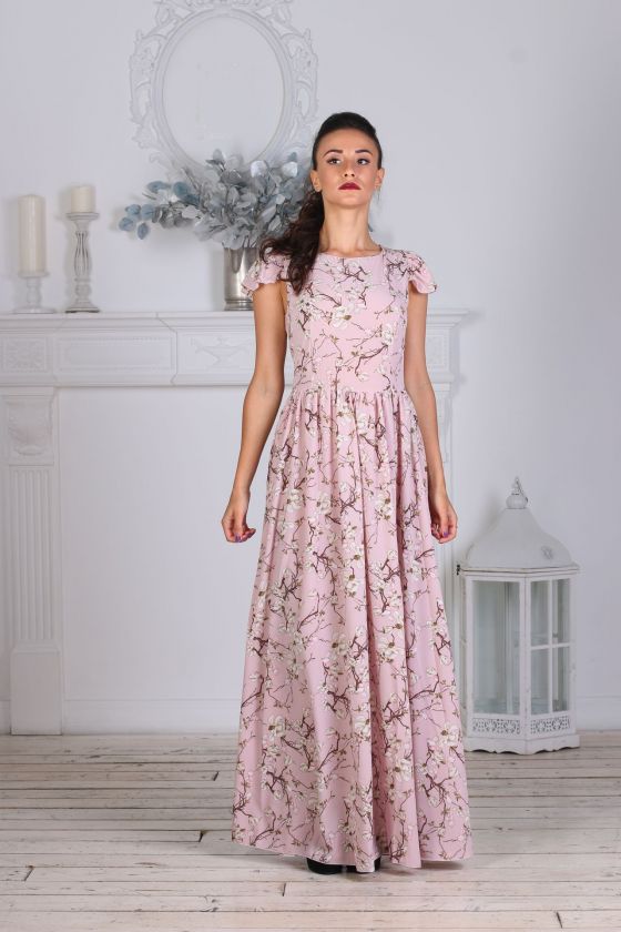 Платье Emansipe. Цвет розовый/сакура