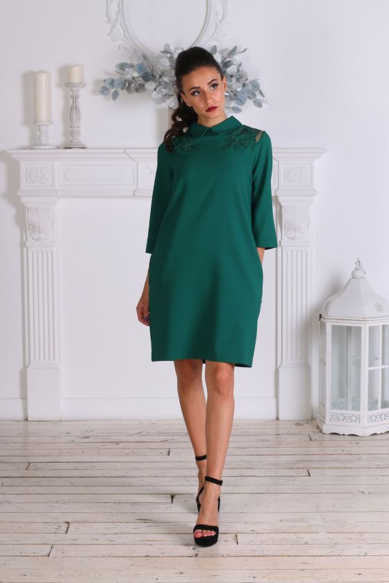 Платье Emansipe. Цвет зеленый