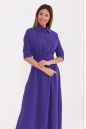 Платье 301 "Гольяно" Фиолетовый. Вид 1.