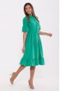 Платье 821 Зеленый / Яблоко. Вид 1.