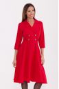 Платье 830 Красный. Вид 1.