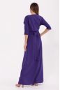 Платье 318 "Ниагара" Баклажан/Сине-фиолетовый. Вид 2.