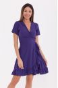 Платье 820 баклажан/Сине-фиолетовый. Вид 1.