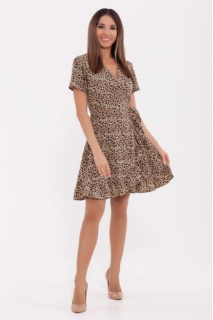 Платье 820 Леопард