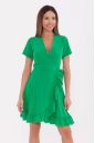 Платье 820 Яблоко\Ярко-зеленый. Вид 1.