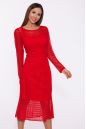 Платье 986 Красный. Вид 1.