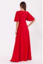 Платье 989 "Ниагара" Красный. Вид 3.