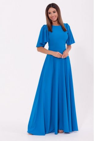 Платье 989 "Ниагара" Морская волна/Голубой