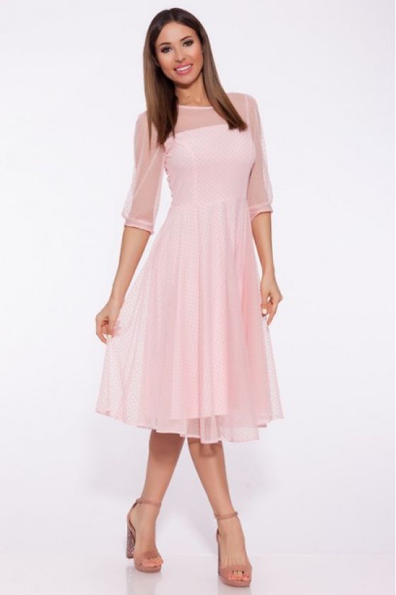 Платье 992 Нежно-розовый