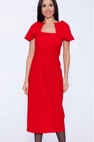 Платье квадрат Красный